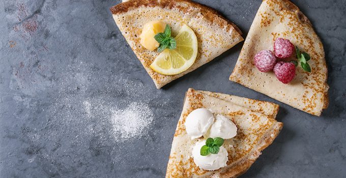 Receta de crepes dulces para chuparse los dedos - Apréndete