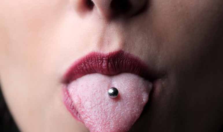 Principales cuidados del piercing de la lengua - Apréndete