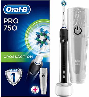 Cepillo de dientes eléctrico recargable Oral-B Pro 750 CrossAction
