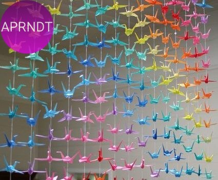 cortinas con papiroflexia