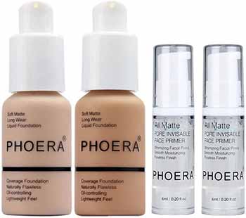 Bases de maquillaje y correctores Concealer Foundation de Phoera