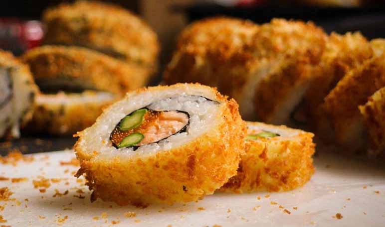 Cómo hacer sushi tempura en casa - Apréndete