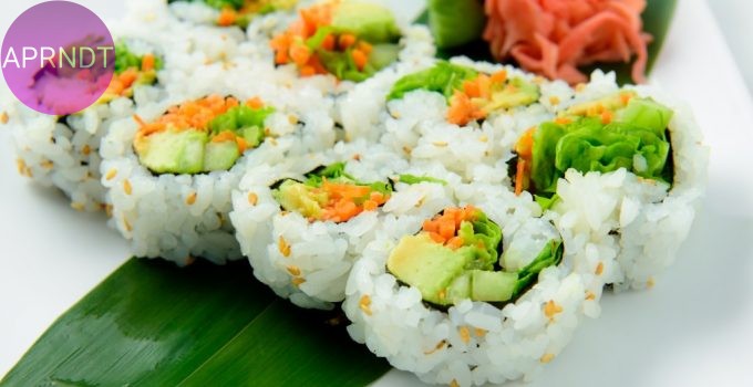 cómo hacer sushi con verduras