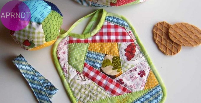 Como hacer baberos en Patchwork