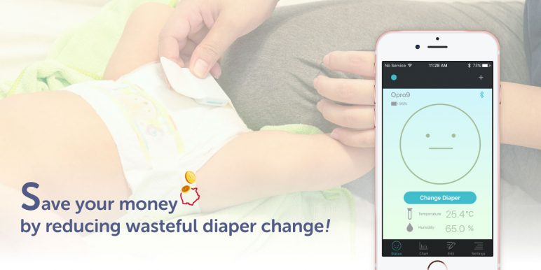 SmartDiaper, un detector de pañales sucios SmartDiaper, un detector de pañales sucios
